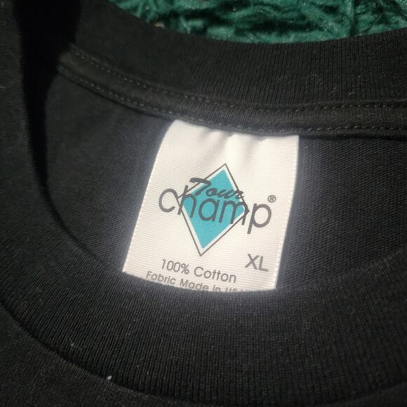 Vintage 2001 *NSYNC PopOdyssey Tour Tee Black XL Boy Band Shirt 23x31 - Picture 6 of 8